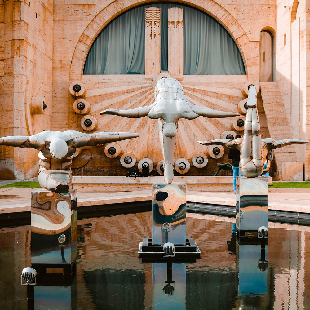 Tour guidato in Armenia - Museo Cafesjian Center for the Arts nel Cascade di Yerevan